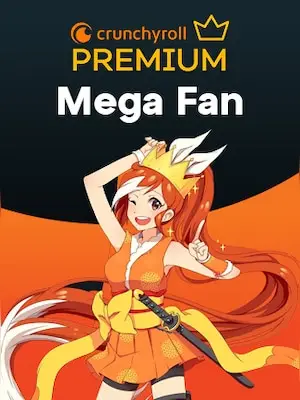 Crunchyroll Mega Fan, 12 месяцев, аккаунт, GLOBAL