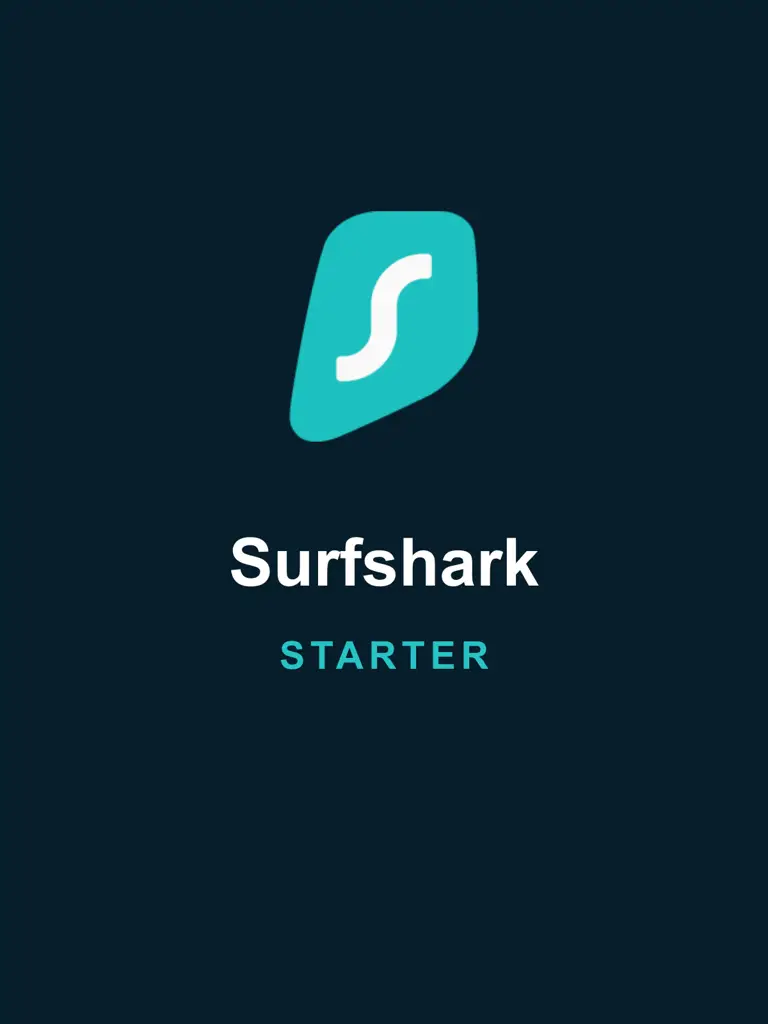 Surfshark Starter official brand card