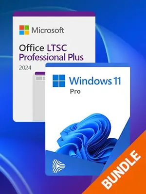 Windows 11 Pro + Office LTSC Professional Plus 2024 product artwork